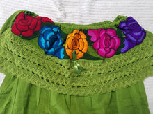 Load image into Gallery viewer, Campesina Style shoulder less sunflowers Blouse - Blusa Campesina con Girasoles