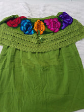 Load image into Gallery viewer, Campesina Style shoulder less sunflowers Blouse - Blusa Campesina con Girasoles