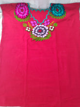 Load image into Gallery viewer, Campesina Style shoulder less black Blouse V neck big flowers - Blusa Campesina con cuello en V flores grandes