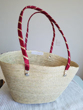 Load image into Gallery viewer, Large flowers hand bag and hat combo - Bolso grande de flores y sombrero