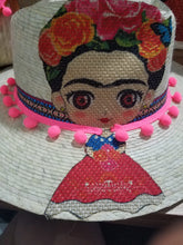 Load image into Gallery viewer, Friday Kalo Hat - Sombrero de Frida Kalo.
